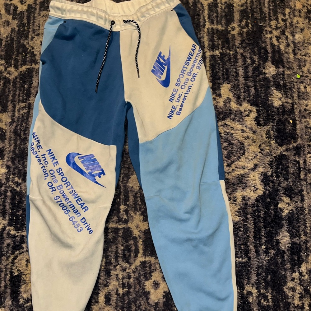 Nike Kids Multicolor Patchwork Joggers